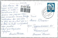 78176 W7712 Blumberg , Baden - Winter Kirche