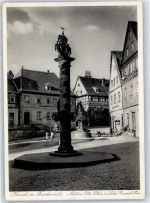 96317 W8640 Kronach , Oberfr - melchior Otto Platz mit Lukas Cranach Haus
