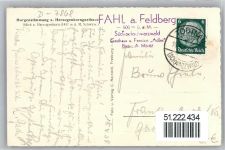 79868 W7828 Herzogenhorn , Schwarzwald Foto AK Herzogenhorngasthaus