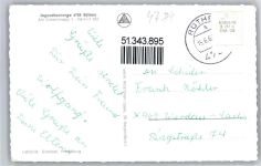 59602 W4784 Rüthen - Jugendherberge Marke entfernt
