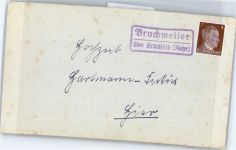 55758 W6581 Bruchweiler - Landpoststempel