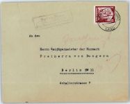 Zielenzig Sulecin - Landpoststempel Spiegelberg, Sternberg Neumark