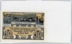 37632 W3456 Eschershausen , Ith Notgeldschein Gutschein 10 Pfennig