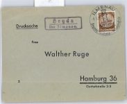 98693 O6301 Heyda b Ilmenau - Landpoststempel