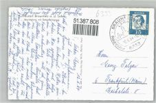 35619 W6333 Braunfels 1964 - Marktplatz Schloss