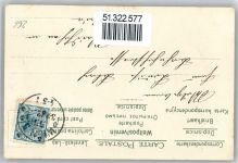 Neujahr Künstler sign. Lithographie / Künstlerkarte