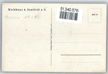 07318 O6800 Saalfeld , Saale - Waldhaus