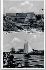 27432 W2740 Bremervörde - Seemannsschule Hamburg Segelboot