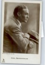Beckersachs, Karl Schauspieler Foto AK