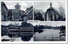 24211 W2308 Preetz , Holst - Kirche Gasthaus