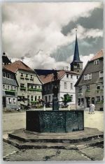 97653 W8743 Bischofsheim a d Rhön - Marktplatz