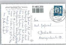 72227 W7271 Egenhausen , Württ - Kurhaus Cafe Gasthaus Bergfrieden