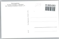 65399 W6229 Kiedrich , Rheingau - Kurhaus Burgruine Scharfenstein