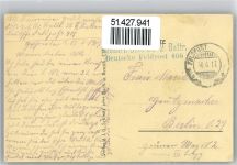 59100 Roubaix 1917 - Bahnhofstrasse Feldpost WK I