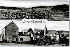 65599 W6255 Langendernbach - Gasthaus Metzgerei F. Heep Kirche