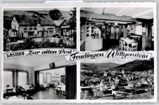 57334 W5928 Feudingen , Kr Wittgenstein - Gasthaus zur alten Post