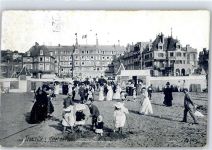 76210 Trouville - Hotel de Paris Strandleben
