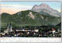8911 Admont Lithographie Buchstein Kirche
