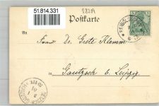 08209 O9701 Bad Reiboldsgrün 1901 Winterlithographie