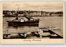 Sonderburg Sonderborg - Hafen Pontonbrücke