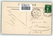45000 Orleans 1914 - Rue Jeanne d'Arc Straßenbahn