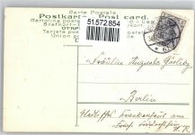 1906 Kleeblatt Jahreszahl 1905 Prägedruck
