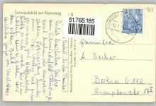 98711 O6315 Schmiedefeld am Rennsteig 1958