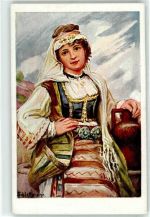 Beograd Belgrad - Tracht Serbin