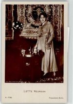 Neumann, Lotte Filmschauspieler Foto AK