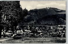 09573 O9383 Erdmannsdorf , Sachs - Blick mit Augustusburg
