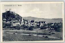 93167 W8411 Falkenstein , Oberpf 1908 - Blick mit Burg
