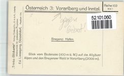 6900 Bregenz - Hafen Bodensee Alpen