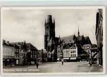 6041 Roermond 1933 - marktplatz Kirche