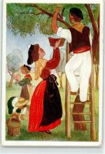 13200 Arles - Ernte Tracht