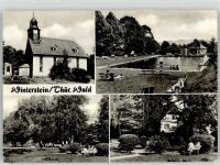 99891 O5801 Winterstein , Thüringerw - Schwimmbad Kirche Park