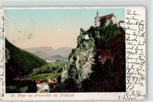 8792 Sankt Peter-Freienstein 1901 - Burg Kirche
