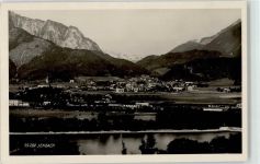 6200 Jenbach Foto AK Fluß Inn