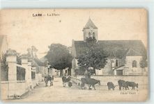 89560 Lain - Kirche rinderherde