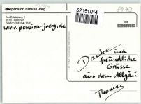 87541 W8973 Unterjoch - Pension Jörg Lunakarte