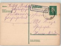 39524 O3521 Neukamern Ganzsache Landpoststempel