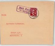 73087 W7325 Bad Boll - Landpoststempel