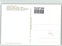 69483 W6948 Wald-Michelbach - Hotel Gasthaus Cafe Odenwald