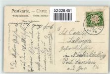 94469 W8360 Deggendorf - 1909 Blick vom Gaisberg