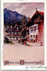 82487 W8103 Oberammergau - sign. W.Irlinger