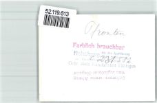 87459 W8962 Pfronten FOTO KEINE AK Ort handschriftlich Terrasse