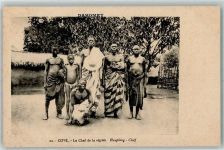 Cove - Dahomey Le Chef de la region Häuptling