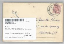 Bouillon - Bouillon (Belgien) Leporello II- (Reißnagelloch, Klebereste VS, Stauchung)