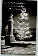 92334 W8434 Berching FOTO KEINE AK Denkmal Weihnachten Neujahr Winter Ort handschriftlich Foto Original aus Archiv eines Ansichtskartenverlags