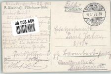 21720 W2162 Steinkirchen , Kr Stade 1915 Foto AK Feldpost WK I Ort lt. Stempel