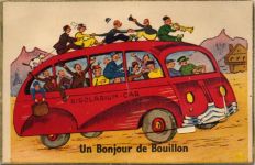 Bouillon - Bouillon (Belgien) Leporello Omnibus II (kleine Einrisse bei Leporello-Abdeckung)